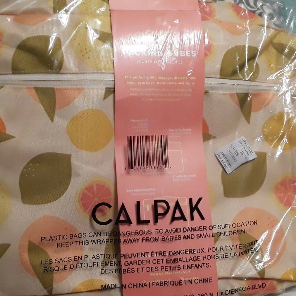 Calpak packing cubes